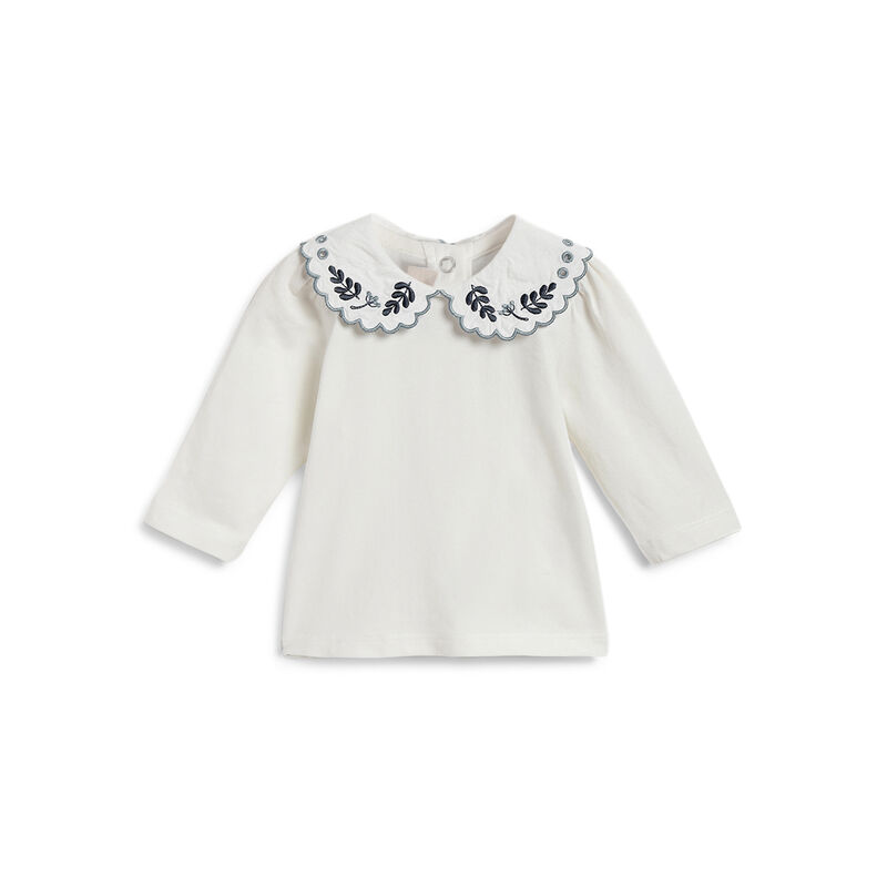 Girls Bronze Printed Long Sleeve Top image number 0